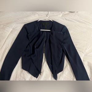 Bcbg blue blazer xxs